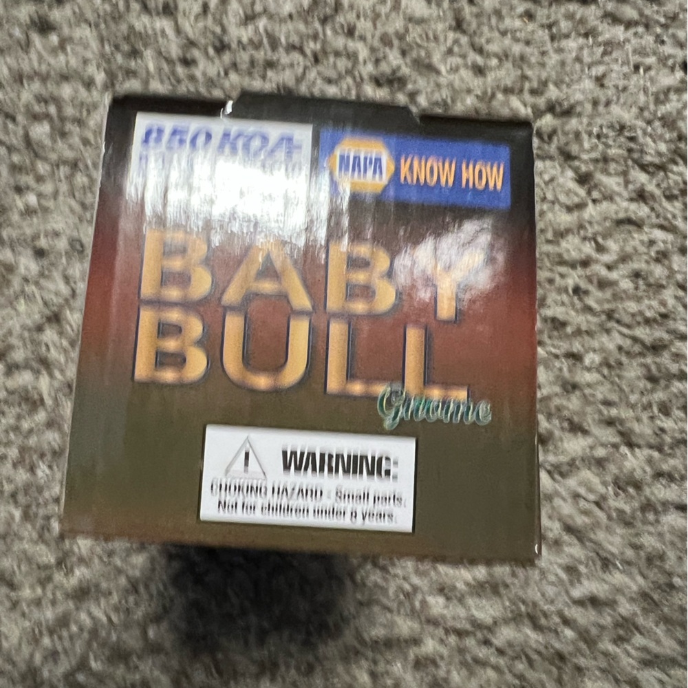 Colorado rockies baby bull bobble head